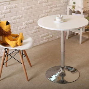 Bar Table: Counter Height 23.6'' Round Dining Table