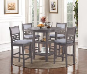 Dining Set  : 4 - Person Round Dining Table Set